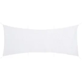 vidaXL Tarnnetz mit Aufbewahrungstasche 627x290 cm Weiß