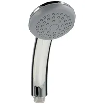 tecuro Handbrause ew-easy Ø 90 mm - 1-strahlig mit Antikalkdüsen, verchromt