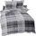 KAEPPEL Tonight Plaid Grau 135 x 200 cm + 80 x 80 cm