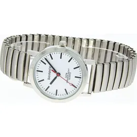 Bahnhof Herren - Uhr Zugband Comfort Armbanduhr Analog Quarz 2700020