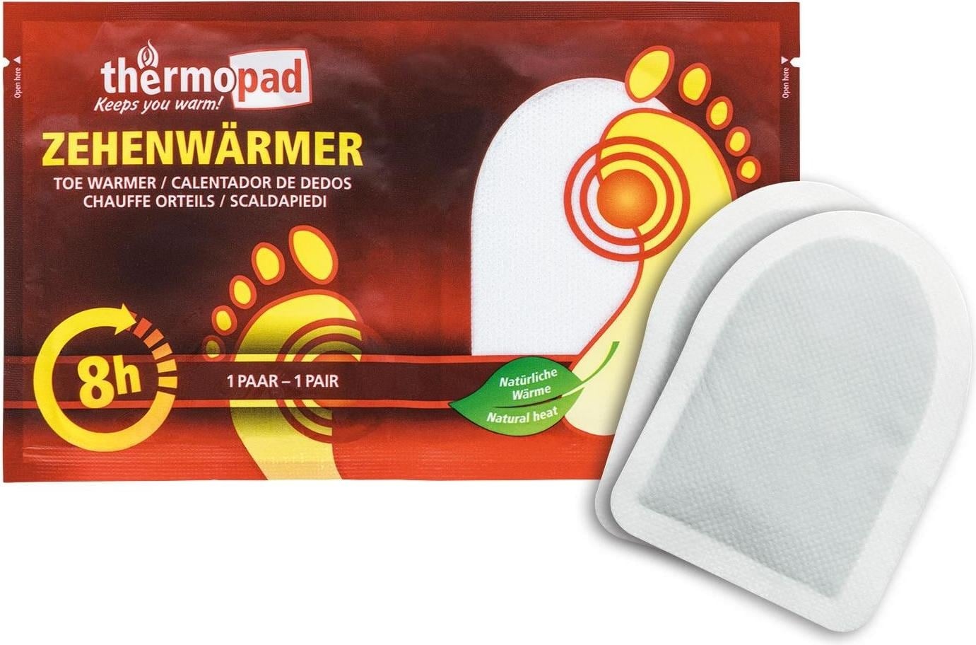 Thermopad, Handwärmer + Fusswärmer, Zehenwärmer 10er-Set (Fusswärmer)
