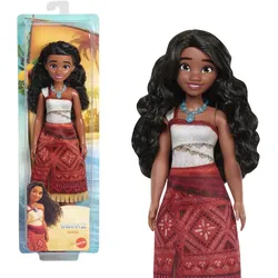 Vaiana-Modepuppe aus Disney Vaiana 2 mit 2 Zubehörteilen und abnehmbarem Outfit, vom Film inspiriert