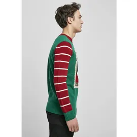 URBAN CLASSICS Wanted Christmas Sweater Grün XL