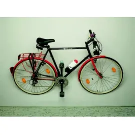 Point S Wandhalter zum Einhängen am Pedal mit Befestigungsmaterial, silber