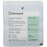Fuhrmann GmbH Vlieskompressen 7,5x7,5 cm steril