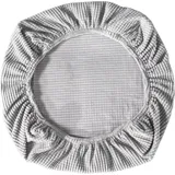 Elastische Spandex-stuhlhussen, Waschbare Stuhlhussen Für Bürostuhl, Esszimmer, Bar, Hochzeitsfeier (silber)