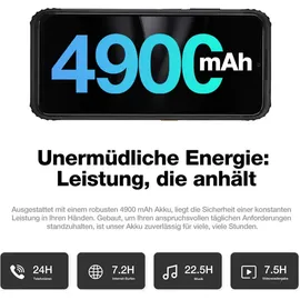 AGM H6 8 GB RAM 256 GB Schwarz