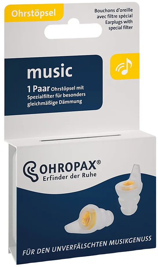 Ohropax music Ohrstöpsel mit Filter