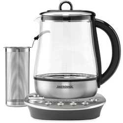 Gastroback Design Tea Aroma Plus, Wasserkocher, Silber