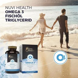 Nuvi Health Omega 3 Fischöl Triglyceride Form - 240 Kapseln