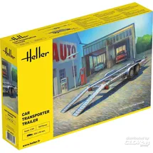 Heller 80774 - Car Transporter Trailer 1:24