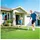Homcom Rebounder Rot 100 x 95 x 90 cm