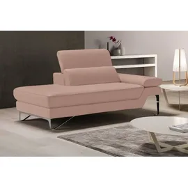 Egoitaliano 3-1 Garnitur Leder 2-Sitzer + 3-Sitzer Rosa