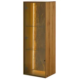 MASSIVMOEBEL24.DE Hängevitrine 46 x 38 x 132 cm Beige