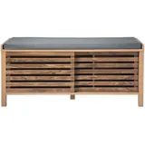 CaliCosy Schuhbank 112 x 51 x 43,5 cm Nussbaum