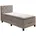 Boxspringbett Jeff 120 Grau