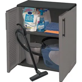 Artplast Schuhschrank 68 x 84 x 37 cm Dunkelgrau / dunkelgrau