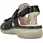 Rieker Sandalen Damen Schwarz 39