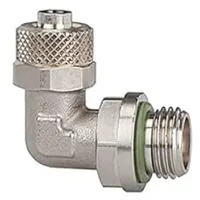 Riegler Winkel-Einschraubverschraubung, drehbar, G 1/8 a., FKM, Schl. 8/6