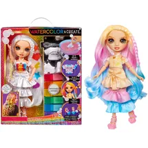 MGA Entertainment Rainbow High WaterColor & Create NEW Theme Dolls- brown eyes