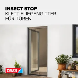 Tesa Fliegengitter Tür 65 x 220 cm Weiß