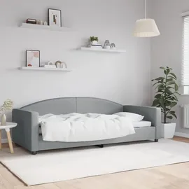 vidaXL Tagesbett 90 x 200 cm hellgrau