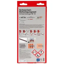 Fischer Schwerlast-Befestigungsset 300 T M 10 6 Stück