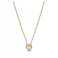 Pandora Kette mit Anhänger Herz Gold
