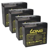 KungLong Akku-Satz 48V 24Ah für Rolektro Quad25V2 Light40 Trike25 800W