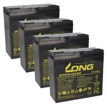 KungLong Akku-Satz 48V 24Ah für Rolektro Quad25V2 Light40 Trike25 800W
