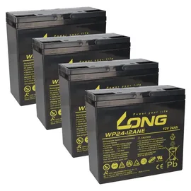 KungLong Akku-Satz 48V 24Ah für Rolektro Quad25V2 Light40 Trike25 800W