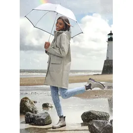 ELBSAND Regenjacke Damen Hellgrau 40