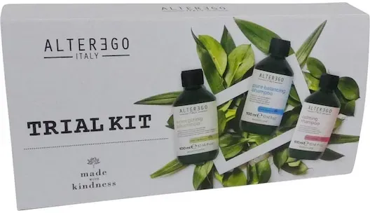 ALTER EGO ITALY Collection Energizing Experience Kit Energizing Shampoo 100 ml + Pure Balancing Shampoo 100 ml + Calming Shampoo 100 ml