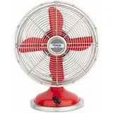 h.koenig JOE50 Tischventilator metall/rot
