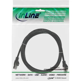 InLine InLine® Patchkabel, F/UTP, Cat.5e, schwarz, 1,5m