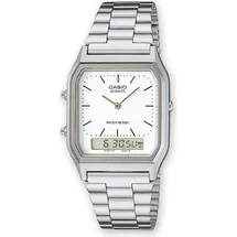 Casio 230a7d Uhr Silver Grey / Silver Grey / White One Size