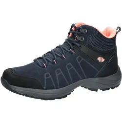 Stiefel BRÜTTING "Trekkingstiefel Mount Harvard High", Gr. 42, blau, Veloursleder, Schuhe