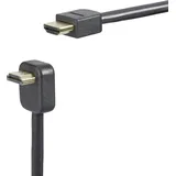 SpeaKa Professional HDMI Anschlusskabel HDMI-A Stecker, HDMI-A Stecker 1.80 m Schwarz SP-9071828 4K UHD, Audio Return Channel,