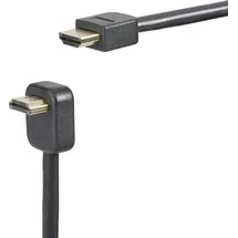 SpeaKa Professional HDMI Anschlusskabel HDMI-A Stecker, HDMI-A Stecker 1.80 m Schwarz SP-9071828 4K UHD, Audio Return Channel,
