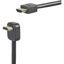 SpeaKa Professional HDMI Anschlusskabel HDMI-A Stecker, HDMI-A Stecker 1.80 m Schwarz SP-9071828 4K UHD, Audio Return Channel,