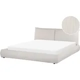 Beliani Vinay 180 x 200 cm Hellbeige
