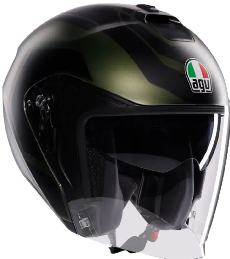 AGV Irides Sakai Jet Helm, groen, L Voorman