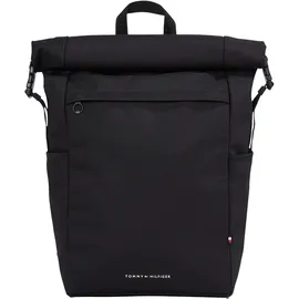 Tommy Hilfiger TH ELEMENT ROLLTOP Rucksack Herren, Schwarz (Black), OS