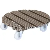 Wagner Pflanzenroller WPC Ø 38,5 x 11 cm taupe