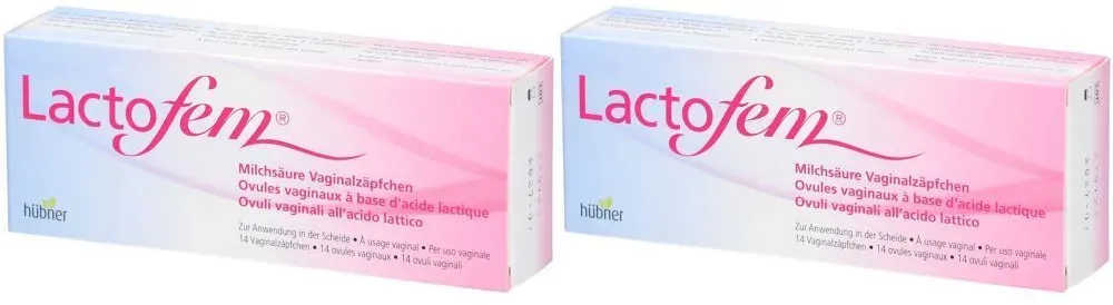 Lactofem Milchsäure Vaginalzäpfchen