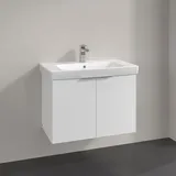 Villeroy & Boch Waschtischunterschrank 2 Türen 75 x 52 x 43,8 cm Weiß Matt