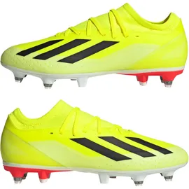 adidas X Crazyfast League SG, Stollen-Fußballschuhe Herren AEQ4 / tesoye/cblack/ftwwht 44 2/3 EU, Unisex, gelb schwarz