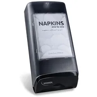 GASTRO NAPKINS Thekenspender für Spenderservietten modernes Design schwarz ABS Metall
