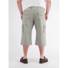 Lerros Cargobermudas LERROS "Lang-Bermuda mit Cargotaschen, grosse Größen", Herren, Gr. 42, tinted grau, 100% Baumwolle, Hosen