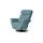 HIMOLLA Relaxsessel 7628 Leder 83 x 113 x 92 cm Türkis/Petrol mit Relax-Funktion